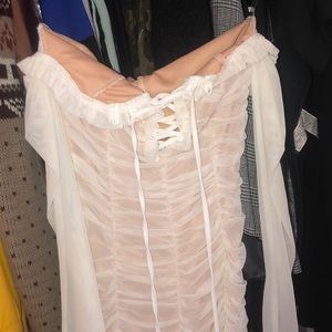 Fashion Nova Maura Mesh dress NWOT